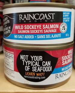 Salmon, Wild Sockeye - No Salt (Raincoast)